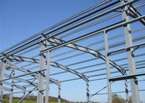 Steel Framed Building at Derwent Mills