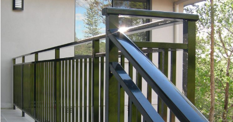 Image of bespoke steel railings