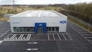 Image of the Trust Ford Transit Centre by PMS Fabrications - Structural Steel & Structural Steelwork, Carlisle, Cumbria, UK