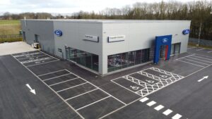 Image of the Trust Ford Transit Centre by PMS Fabrications - Structural Steel & Structural Steelwork, Carlisle, Cumbria, UK